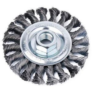 Steel Wire Brush Wheel Wire Brush for Deburring Polishing