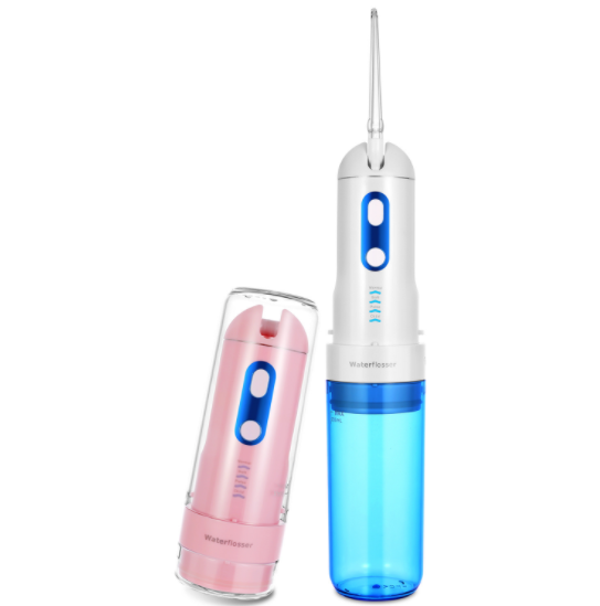 Tooth cleaning dental wireless rechargeable water dental floss with battery