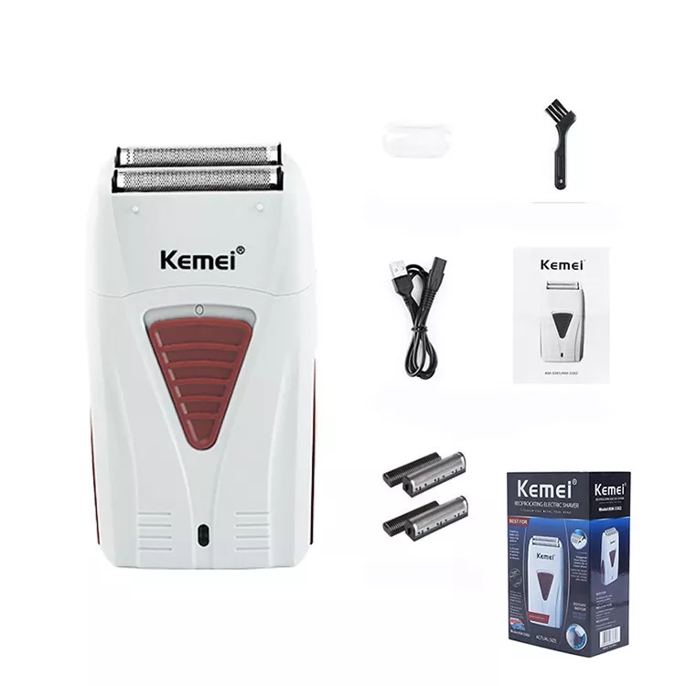 Waterproof Double Blades Men Beard Head Shaver Razor Electric Foil Bald Shavers