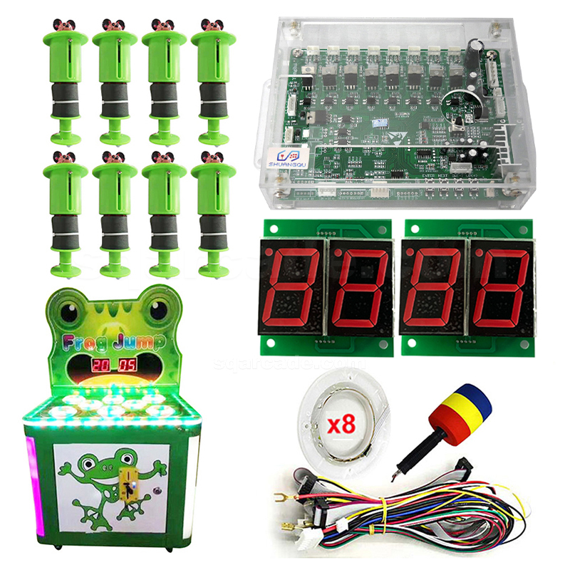 Coin Operated Hammer Redemption Mouse/Frog Game Console DIY Accessories for Arcade Batting Game Console Kit
