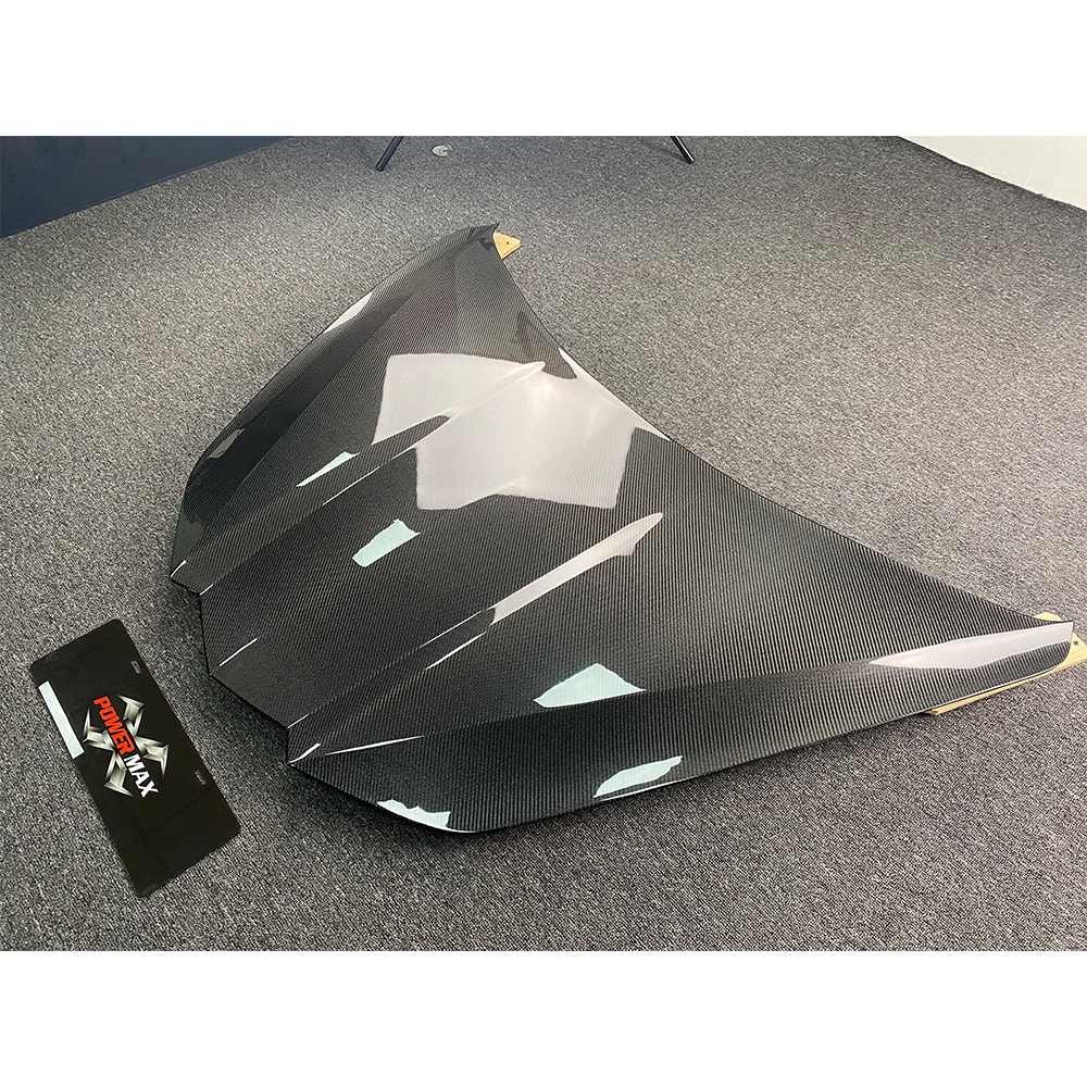Передняя крышка из углеродного волокна для капота Chevrolet Corvette C8 OE Style