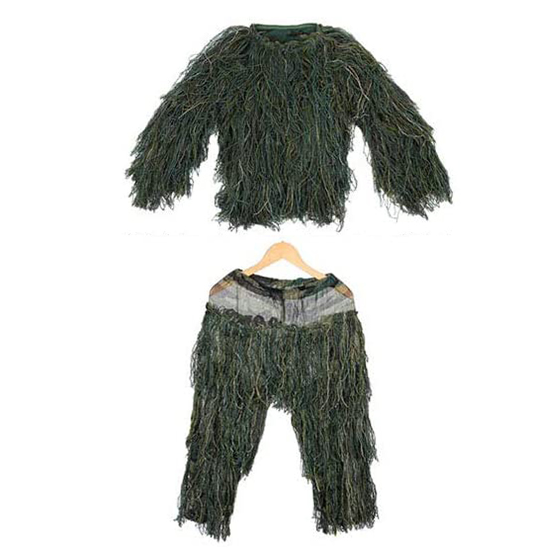Ghillie костюм, листья и камуфляж, охотничий уличный костюм, легкий костюм Ghillie