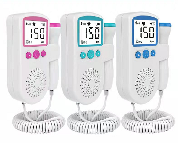 Pregnant Women Fetal Heart Monitor Medical Equipment Hand-held Ultrasound Prenatal Pocket Fetal Doppler