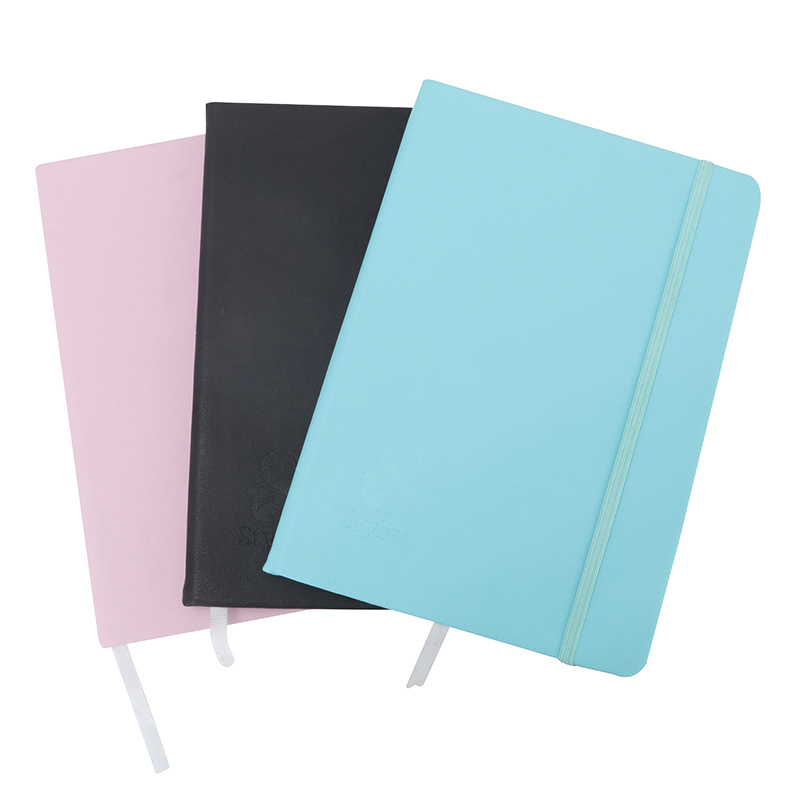 2019 г., A5 Dot Grid Hard Cover PU Leather, индивидуальная печать, дневник, еженедельный ежемесячный ежедневный блокнот с ручкой, бумажный блокнот, поставщик
