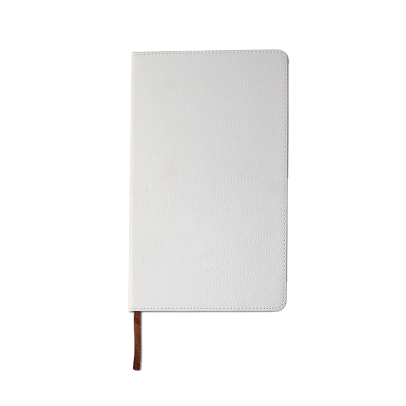 Hot sales A6 size Double printable Sublimation Blank PU leather Notebook, Heat transfer blanks journals notebook