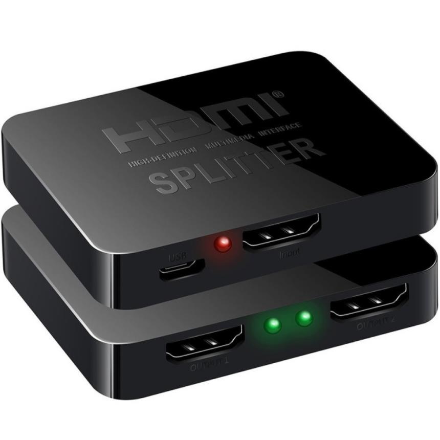 Высокое качество оптовая продажа V1.4 4K 2K пластиковый корпус мини HDMI сплиттер поддержка 1 в 2 out 1x2 3D 1080P
