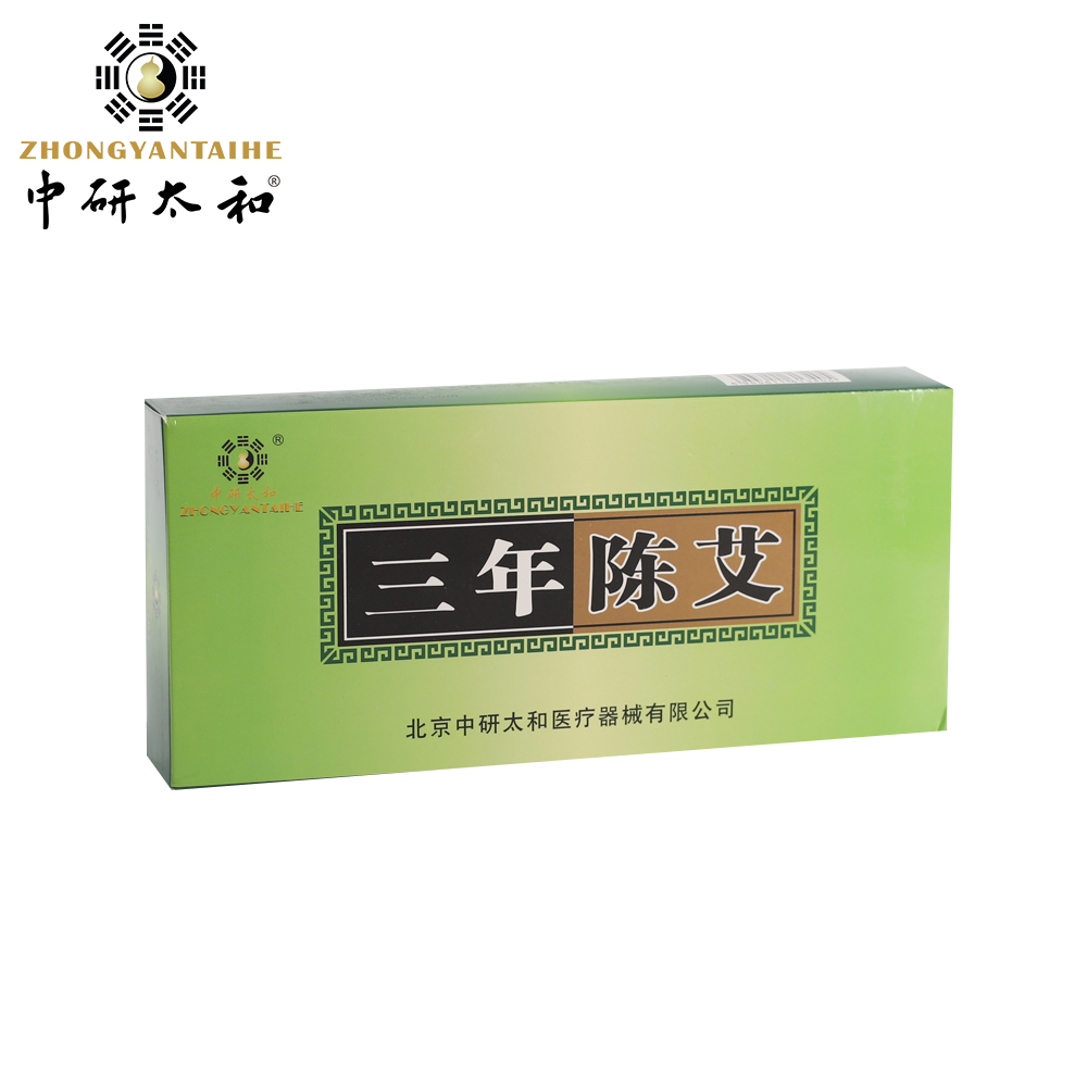 ZhongYan Taihe мокса рулоны 3 лет прижигания мокса ручка точечный массаж точки чистый мокса 10 шт./кор. китайский полынь