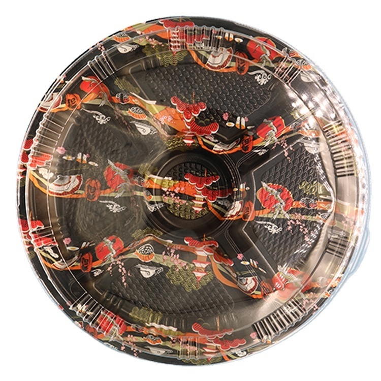 Best selling plastic wholesale sushi box plastic fruit tray