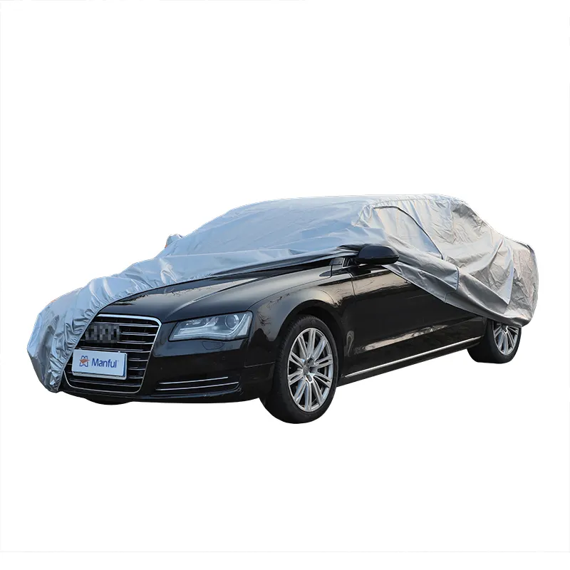 300d Oxford Cloth Polyester Taffeta Car Clothing 2XL Size Sunscreen Rainproof Heat Insulation Car Cover Cover
