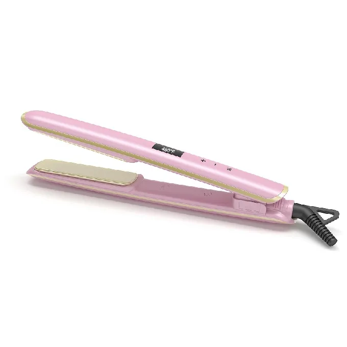 2022 Hot Sale Professional Exquisite Hair Flat Iron Widen Plate 45mm Hair Straightener Titanium Hair Flat Iron