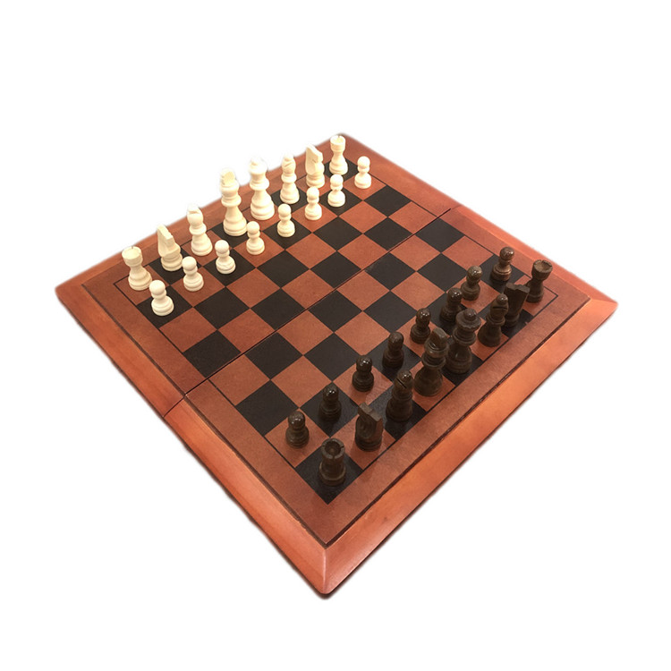 Складная деревянная Международная шахматная игра Chessmen коллекция портативная доска шахматные наборы