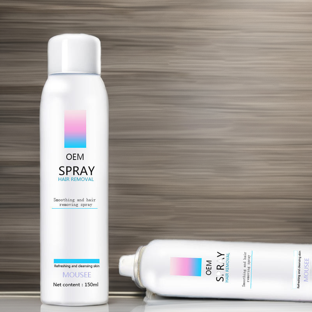 Convenient & Effective Body Chemical Hair Removal Mousse Cream Spray for Beauty & Personal Care