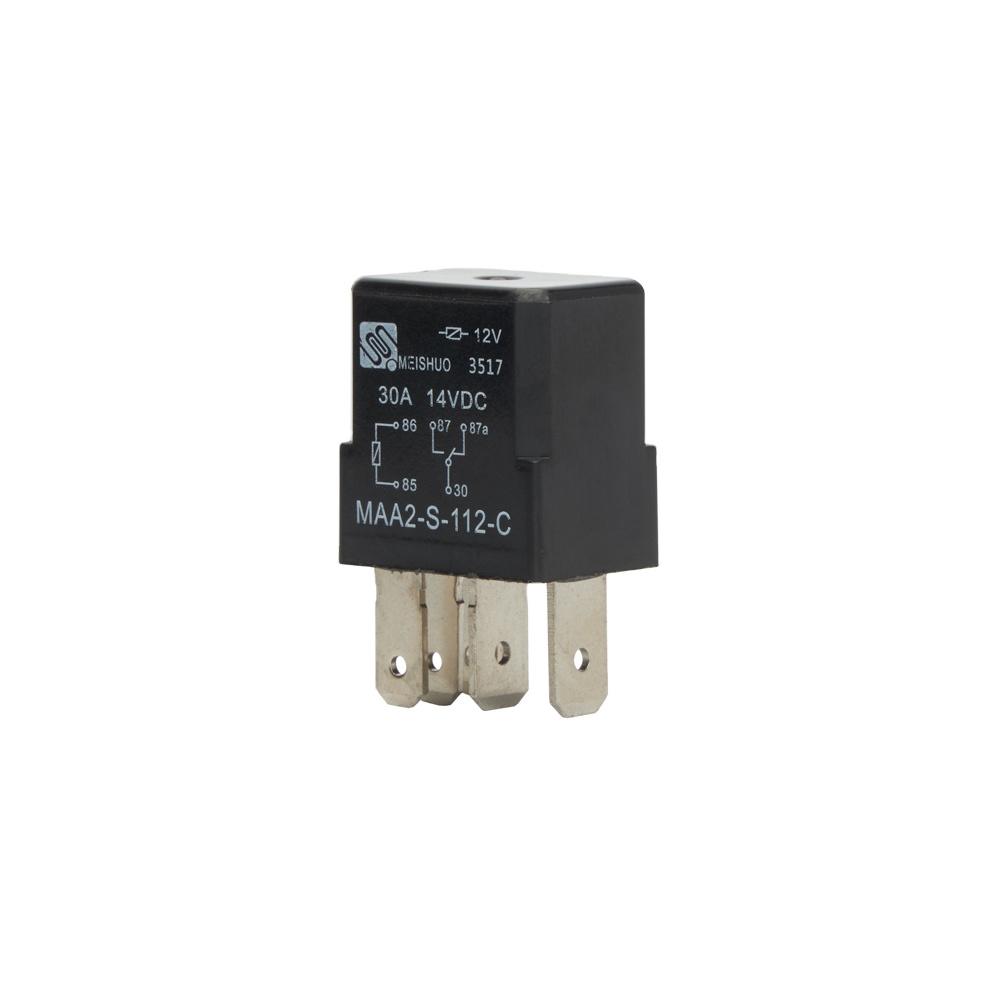 Meishuo MAA2-S-112-A мини нормально разомкнутый 20a 12vdc автомобильной 5pin 12v 35a авто реле благодаря зарядному устройству QC терминал для автоламп atuo реле