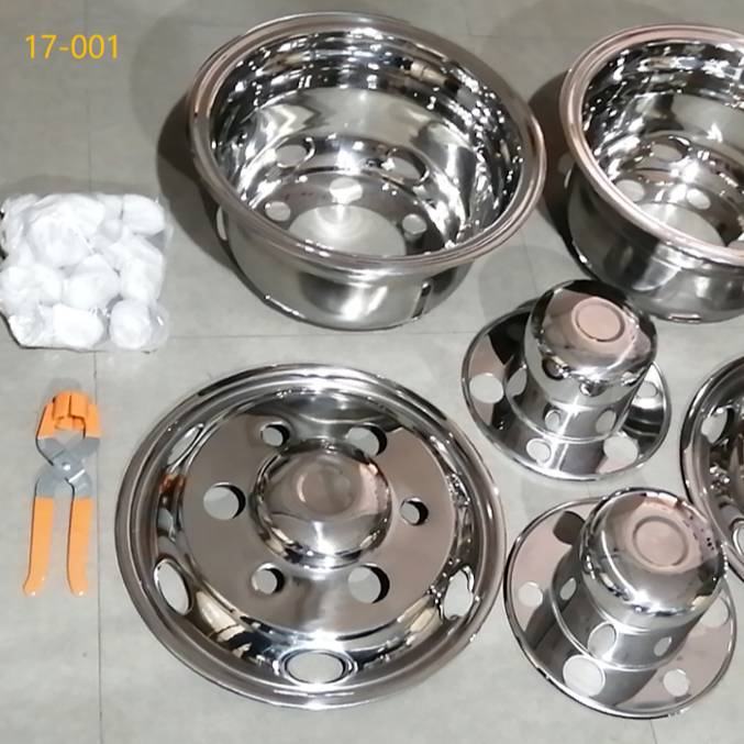 17,5 крышка колеса hubcaps для light175 Грузовик Автобус оптовик china304нержавеющая сталь запас