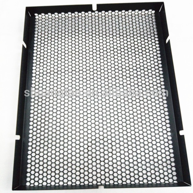 Customized metal speaker grille covers perforated metal mesh