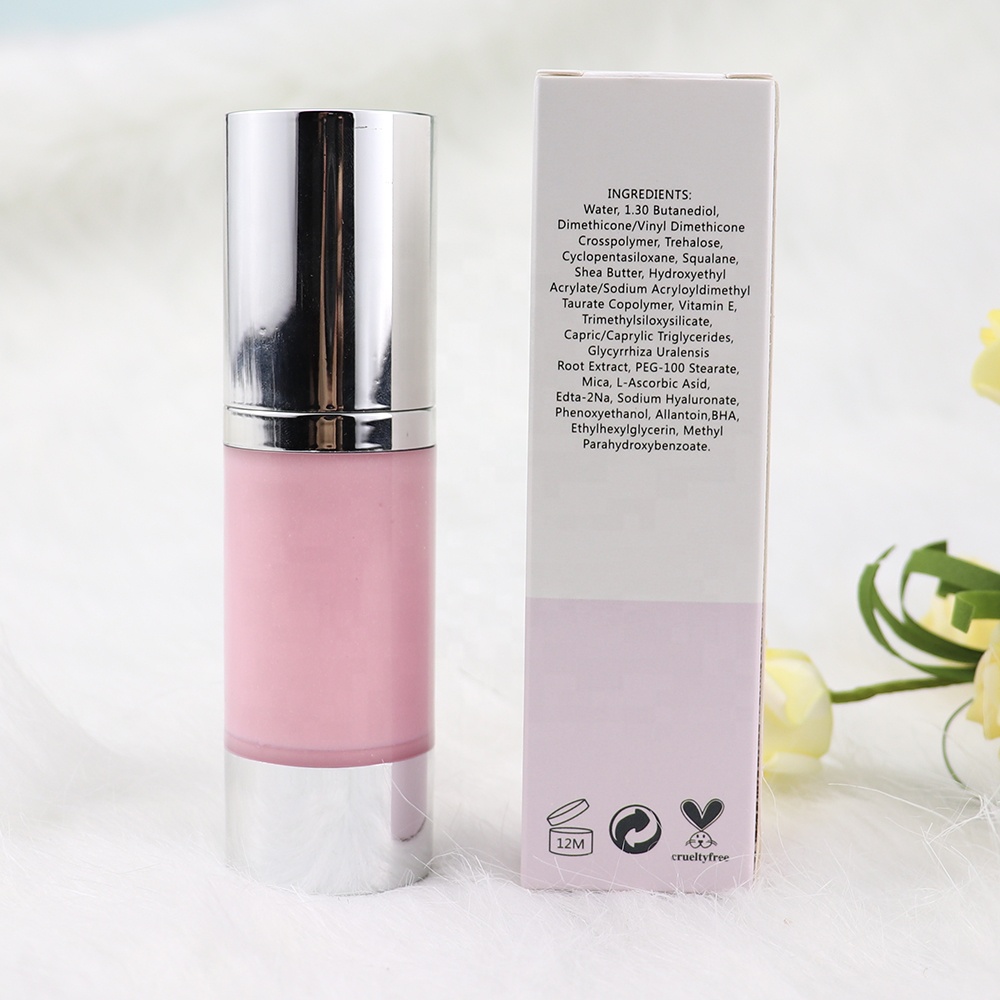 High quality silicone custom face primer Face Base Cream Invisible Pore Foundation makeup Primer