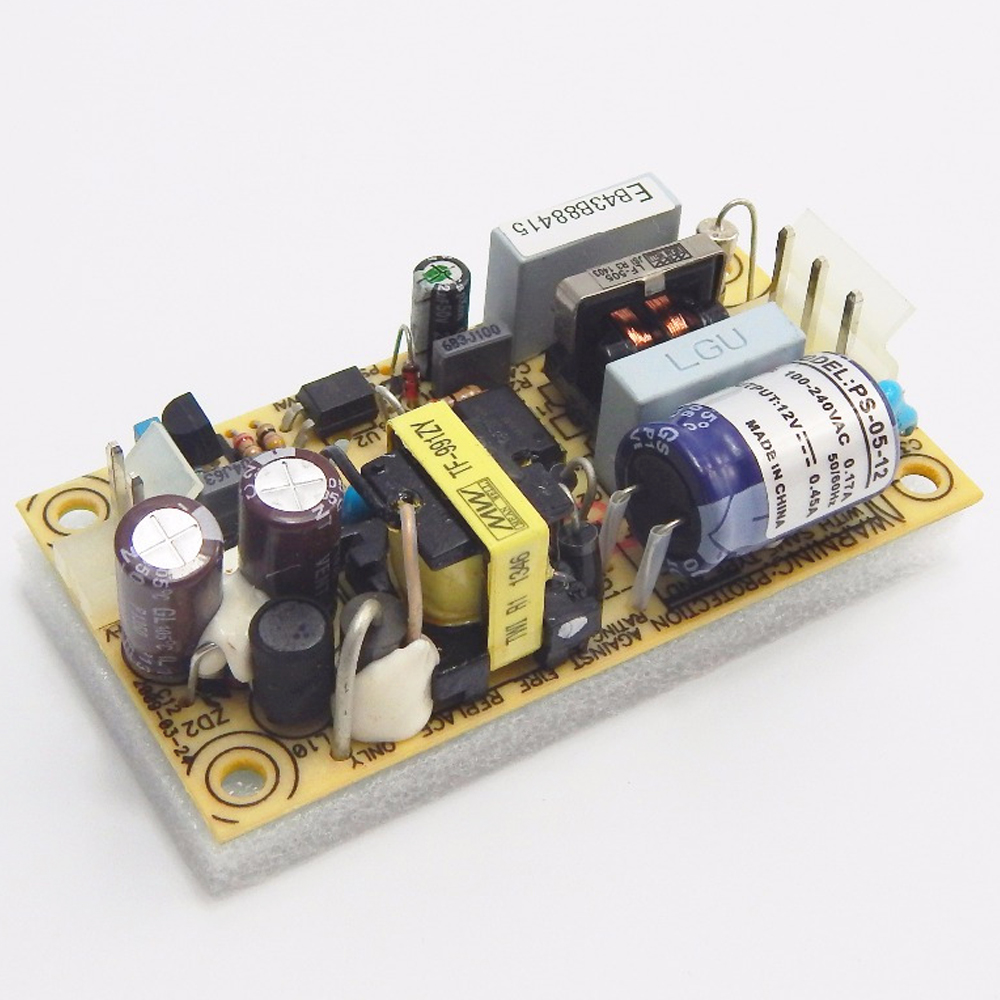 Meanwell PS-05-12 5 Вт товара Mean Well! Оригинальный 12V открытая рамка питания 12v SMPS 5 Вт AC/DC силовой модуль Импульсный источник питания светодиодного табло