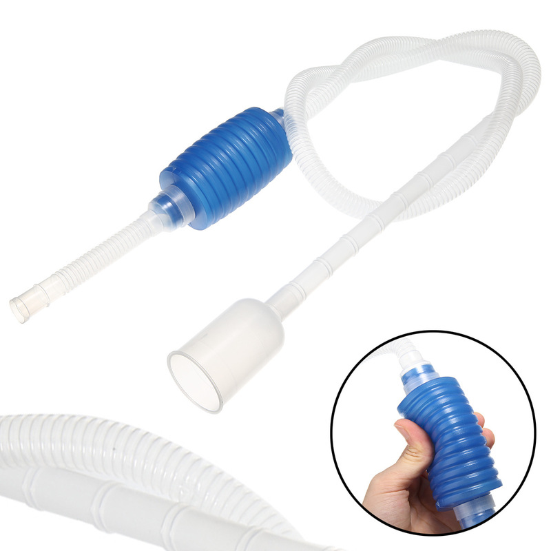 Aquarium Fish Tank Vacuum Gravel Water Filter Fish Tank Siphon Pump Manual Easy To Operate Cleaner Pump Safe Vacuum Cleaner Tool