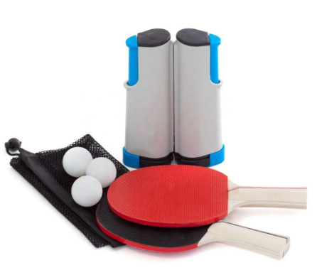 Wholesale New Design Portable Retractable Table Tennis Net and Bats