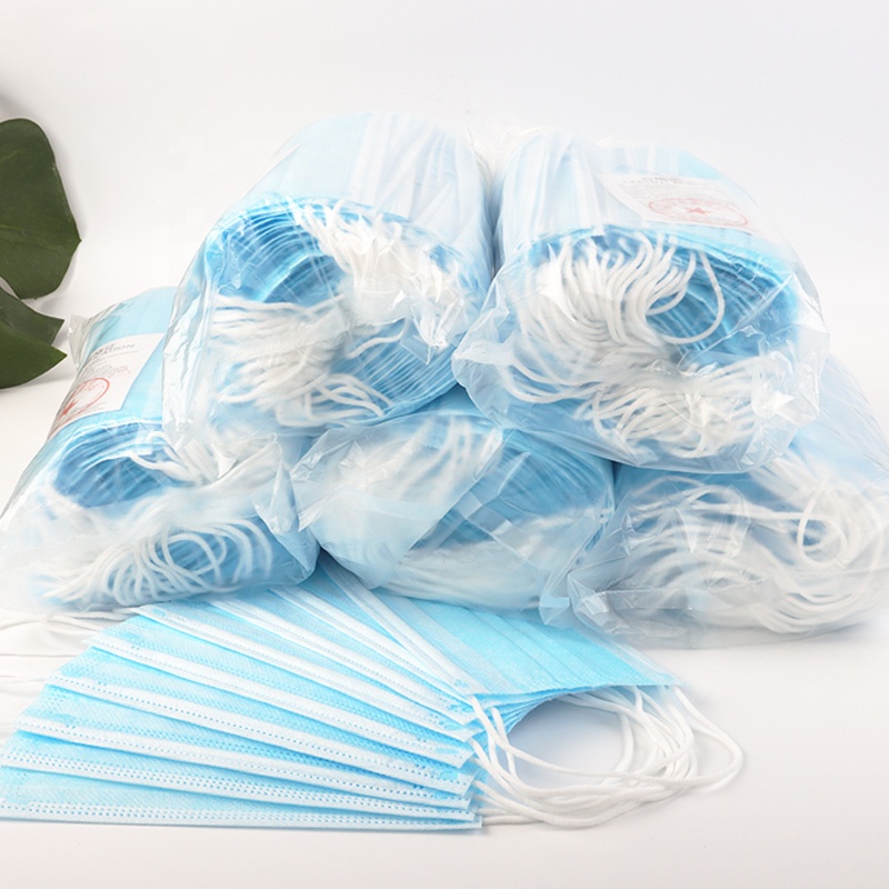 Одноразовая 3ply маска для лица Хирургическая маска 50 шт медицинская маска