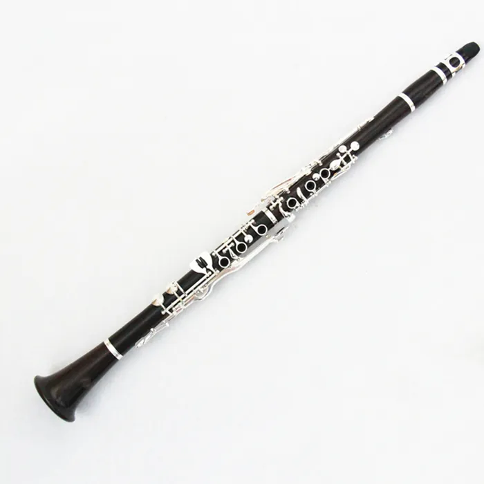 Professional G Key  Klarinette Turkish Clarinet Ebony wood Material 20 Keys Silver Plated G Tone Clarinet
