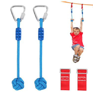 ninja warrior customized easy to install and remove slackline for hanging obstacles