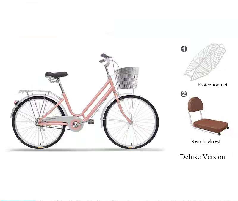 Fast Delivery hot 26 inch 7 speed classic Women, women and men city bike manufacturer direct sales