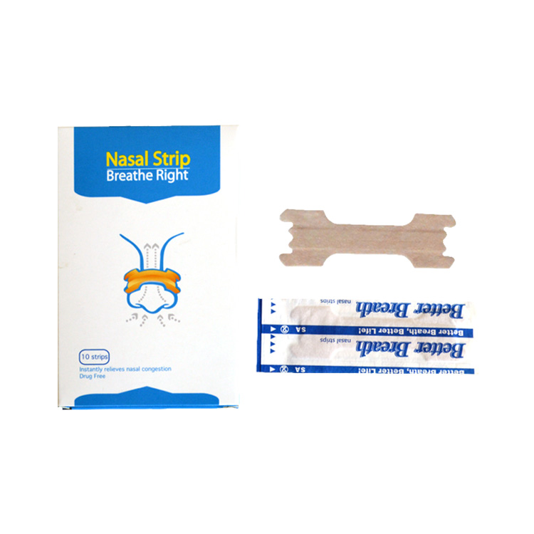 Spot wholesale CE  approved anti snoring breath right nasal strips patch Breathe Right Nasal Strips