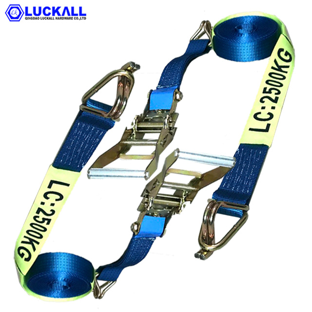 5ton 50mm 2" Truck Lashing Strap Ratchet Tie Down