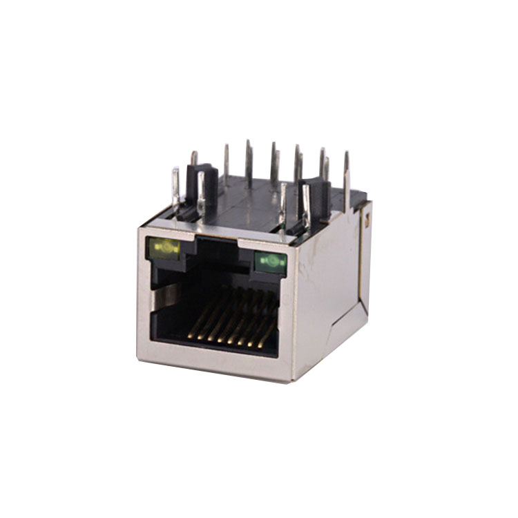 Xyfw Rj45 коннектор цена 8P8C Женский одиночный порт Rj45 Rj11 Jack без светодиода коннектор Rj45