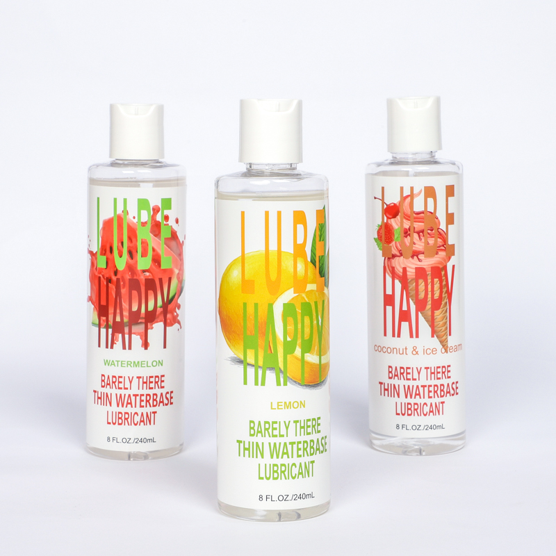 Customized wholesale long lasting fruit bulk private label organic lubricant gel for smooth sex water based sex lubricant