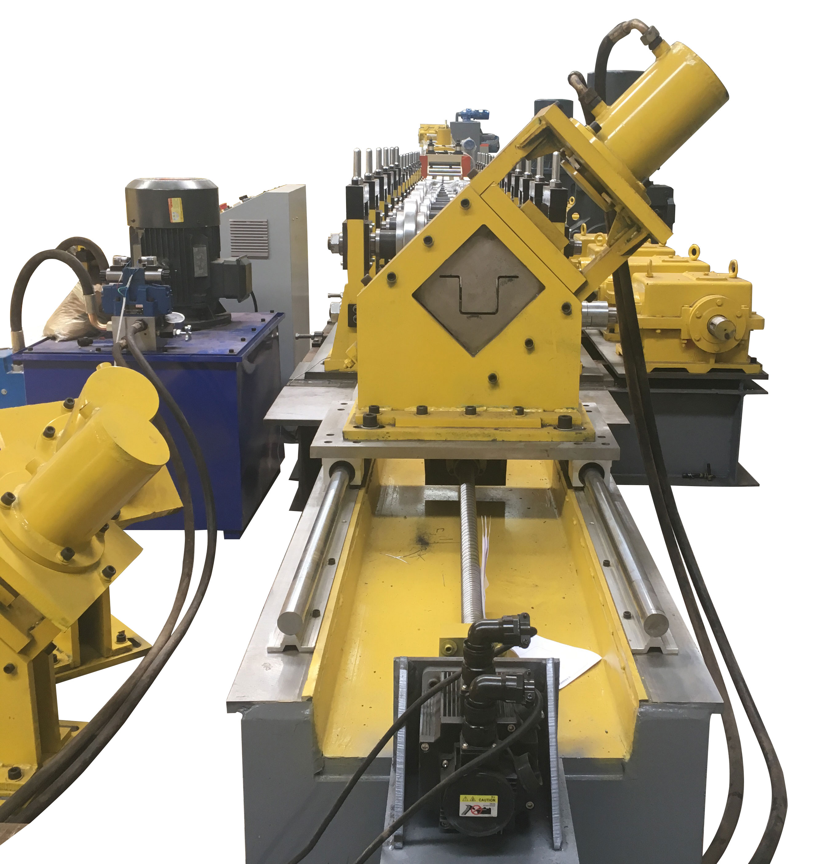 New design high quality omega purlin equipment omega purlin roll former omega profile roll former
