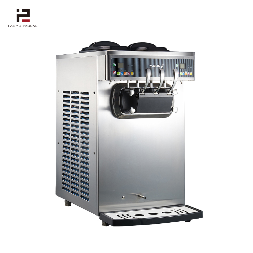 Pasmo S230F портативная Коммерческая домашняя тарелка Мини замороженный йогурт фрукты старомодные улицы мягкая подача мороженого