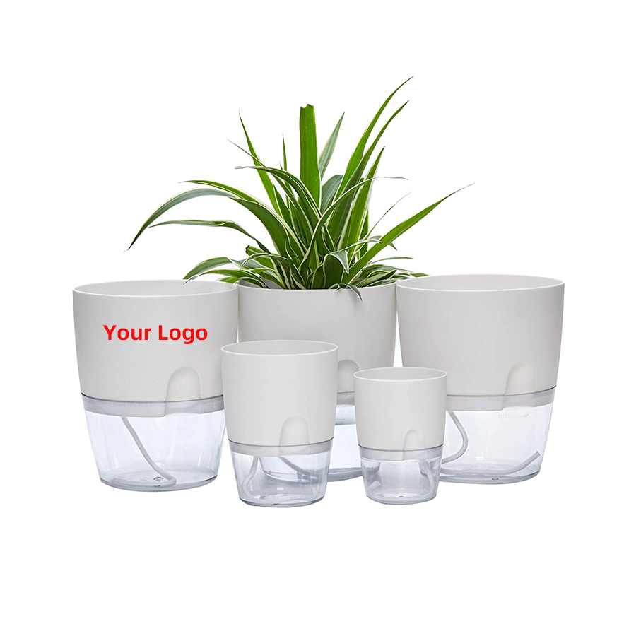 Home Garden Orchid Pot, Self Watering Plant Flower Pot, Indoor Office Plants, Nordic Pot, hot Sale, 2022