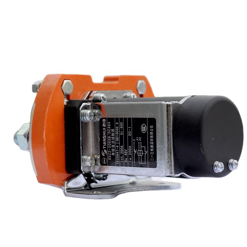 Electric equipment control single Pole Normally Open DC Contactor