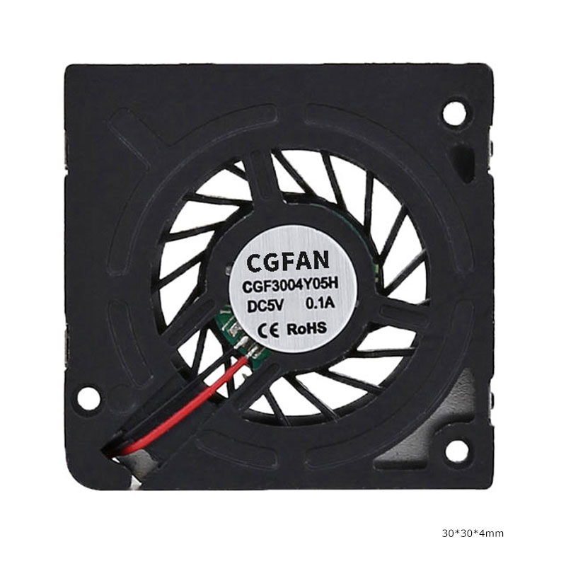 China Factory New Design Super Thin 3004 30X30X4Mm 3.3V 5V Blower Cooling Fans Ventilation Exhaust Fan