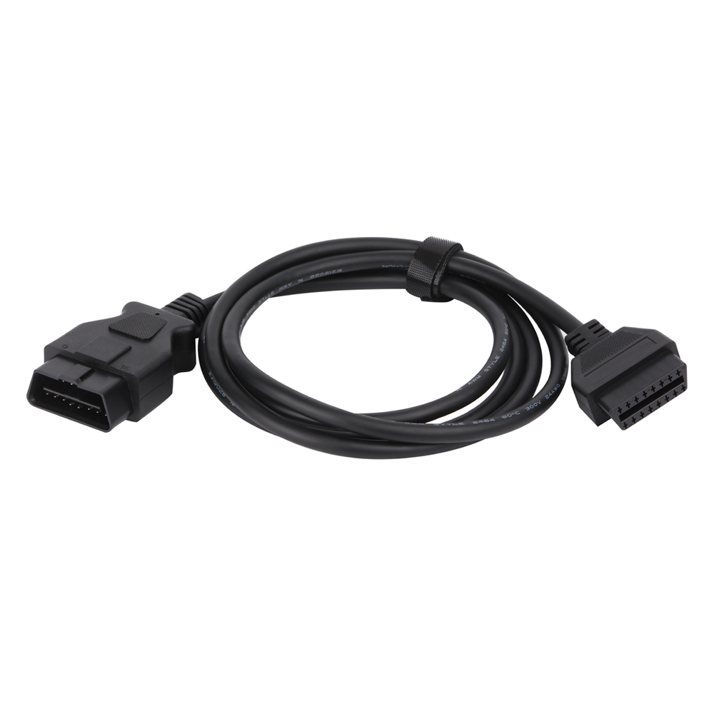 Кабель-удлинитель OBDII с 16-контактным штекером на 16-контактный разъем obd 2 obd ll obd2 для диагностики обслуживания автомобиля