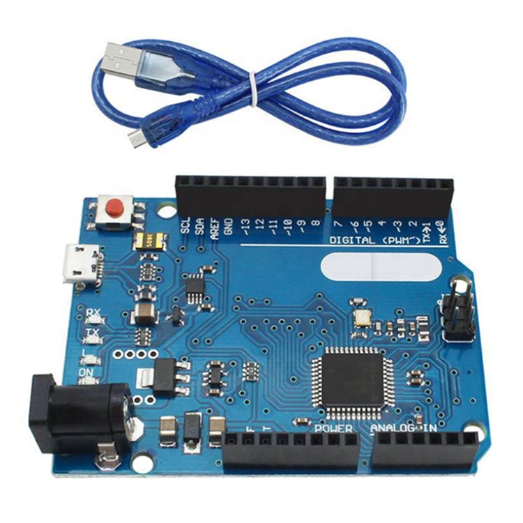 Arduno Leonardo R3 developed board ATMEGA32U4 microcontroller