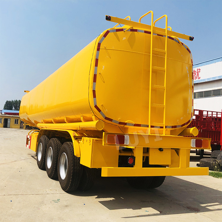 Trailer Tanker LUYI VEHICLE Low Price 45000 Liters 45 Cbm Oil Tank Diesel Fuel Tanker Truck Trailer Tanker Semi Trailer For Sale