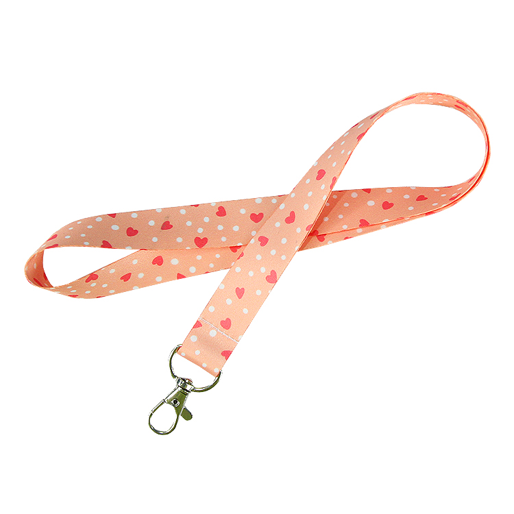 Professional Sublimation Factory Supply High Quality Custom Logo Free Polyester Lanyard for Promotion