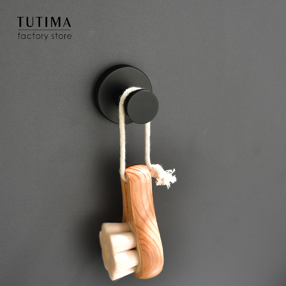Bathroom 304 Stainless Steel Storage Wall Mounted Towel Hook Round Black Gold Wire Drawing Modern Kichen Outdoor Hook Wayfair