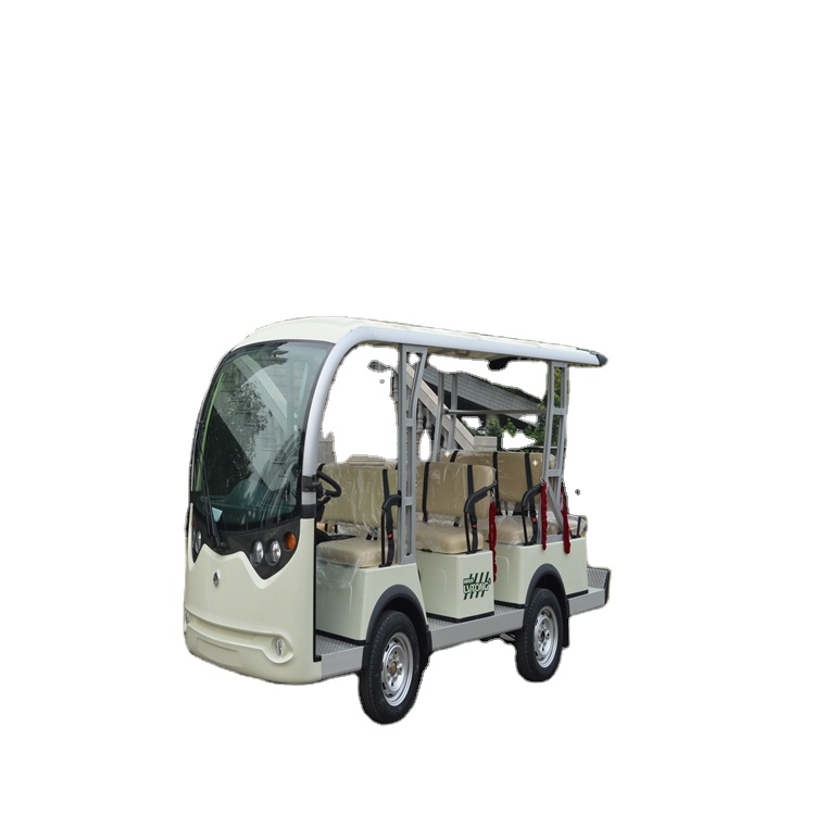 Wholesale High Quality 11 Seaters High Quality Four-wheeled Shuttle Bus