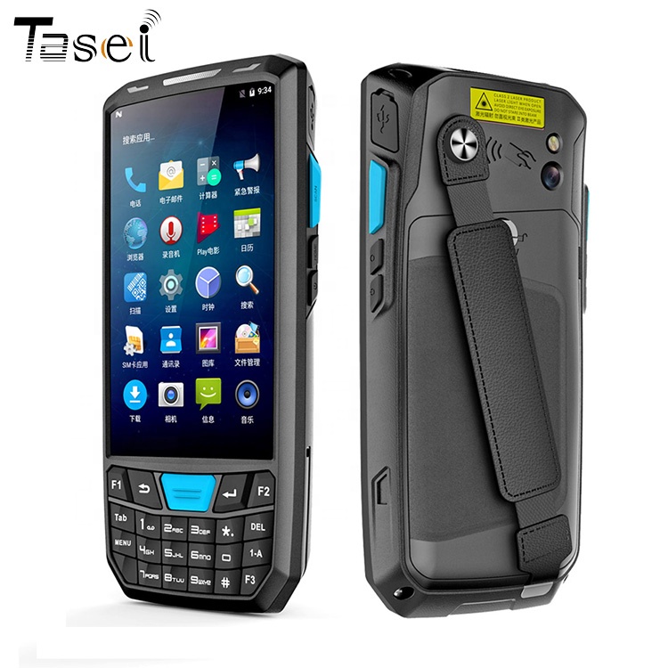 Android 9,0 IP66 4G GPS WIFI смартфон Ручной PDA инвентаризация данных мобильный терминал NFC 1D 2D QR сканер штрих-кода PDA