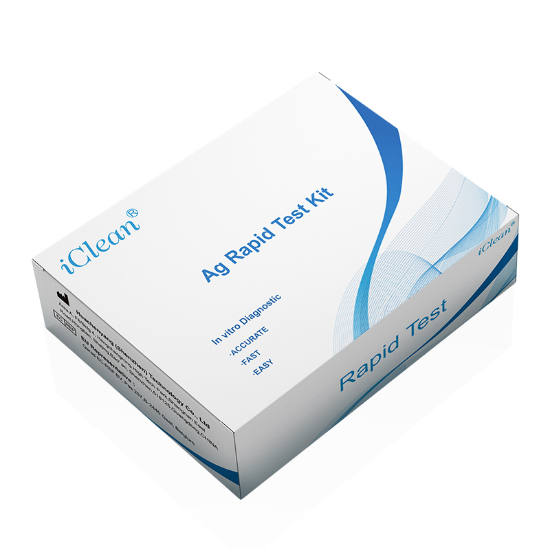 IClean Nose Swab Kid Saliva Collection Antigen Test Kit Home Lungene Antigen Rapid Test Diagnostic Cassette