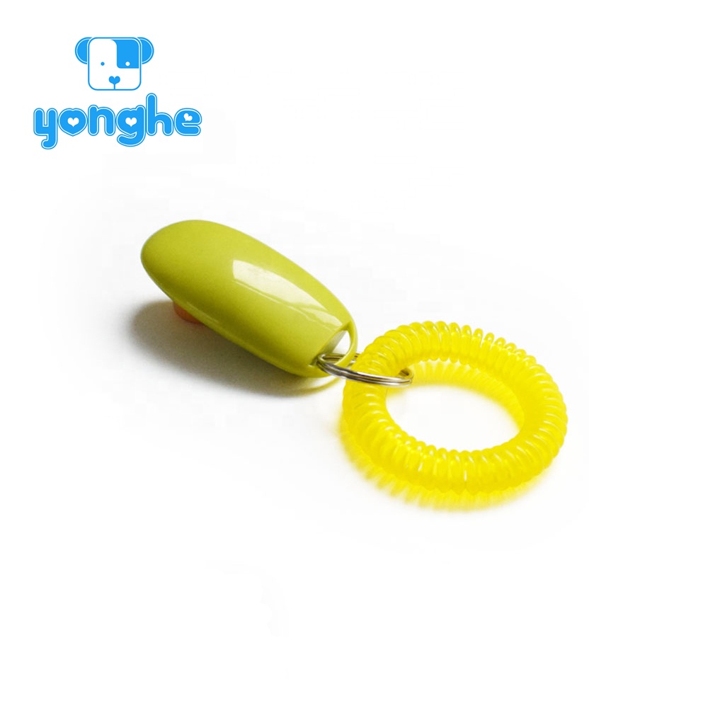 Yonghe, заводская цена, бестселлер, кликер для дрессировки собак с браслетом