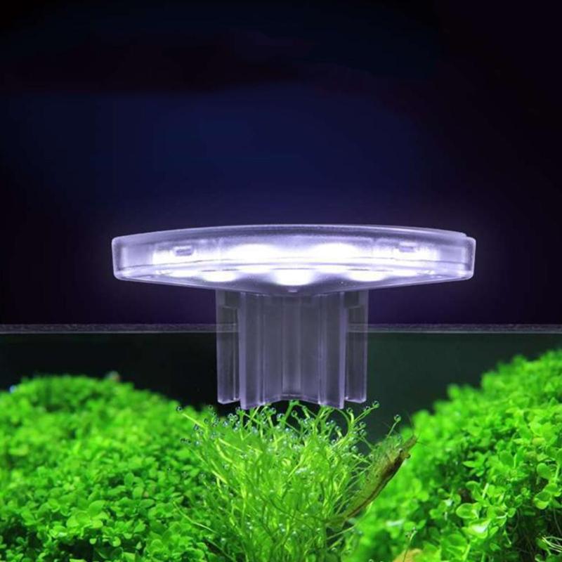 Мини Водонепроницаемый Clip-on 5 Вт 12LED аквариумная лампа для аквариума Водные растения растут лампы освещения