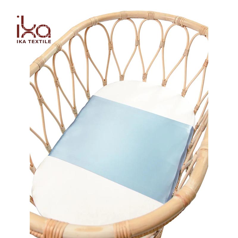 100% Mulberry Preventing Baby Bald Spots Mini Crib Cot Sleeve Silk Bassinet Slip for Baby