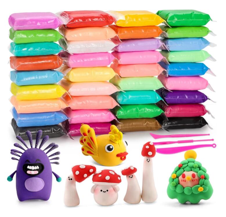 Factory Direct Sales Air Dry Clay Non-Toxic Ultra Light DIY Plasticine for Kids