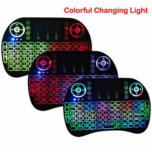 I8 2,4G air mouse Мини-Клавиатура smart remote