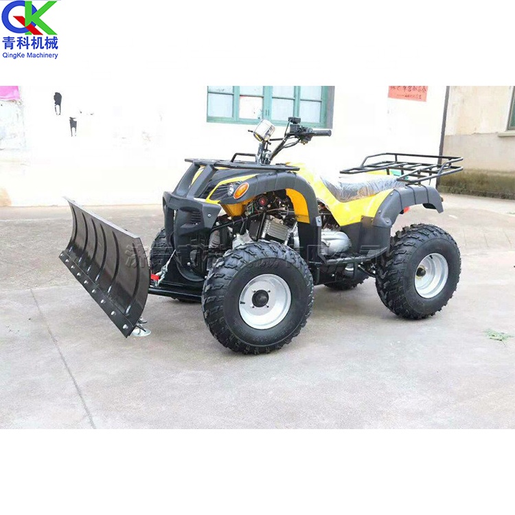 150 cm push board width four-wheel seat snow push machine 40cm push board height snow clearing equipment